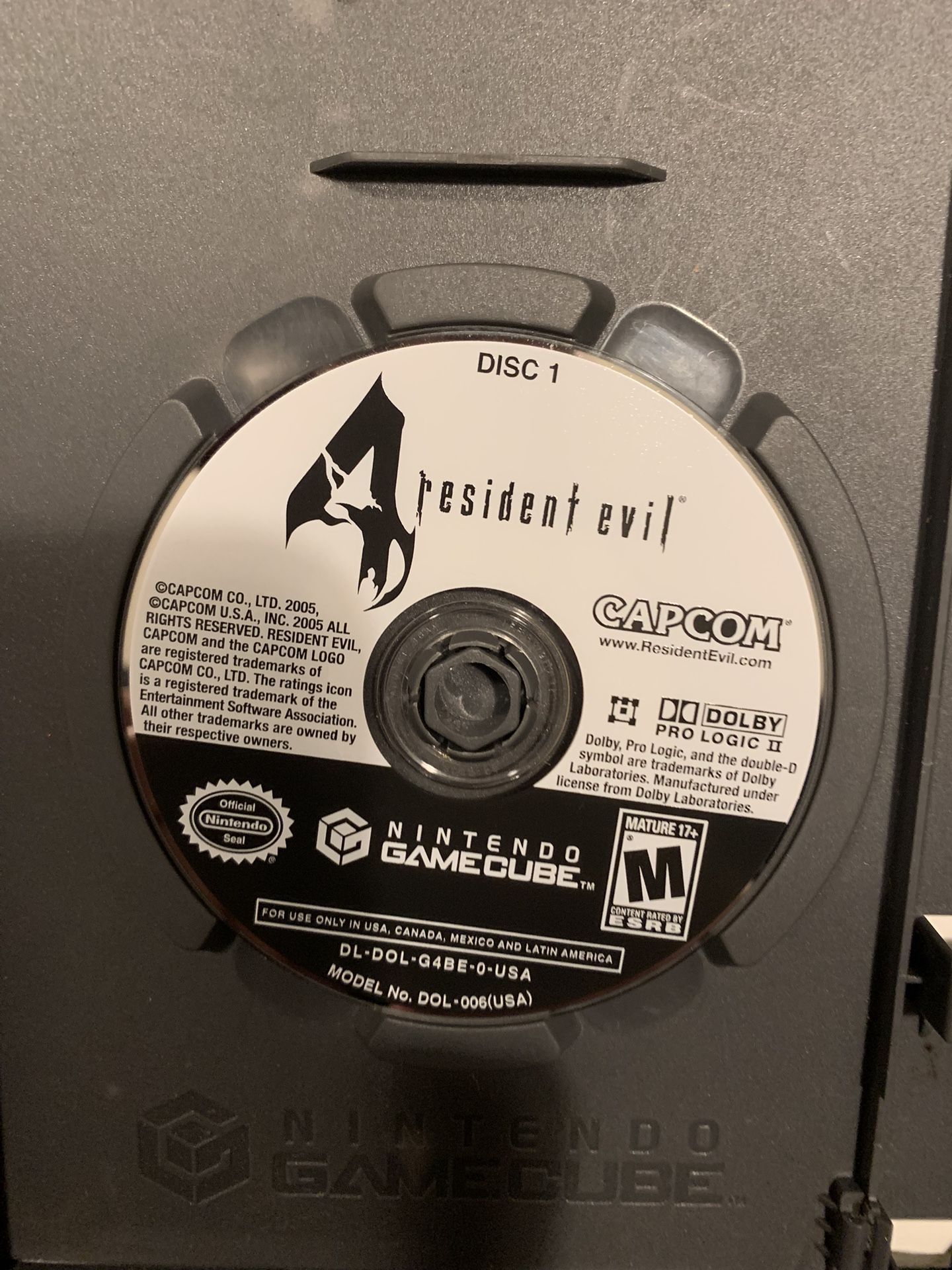 Resident Evil 4 - Gamecube Disc 1