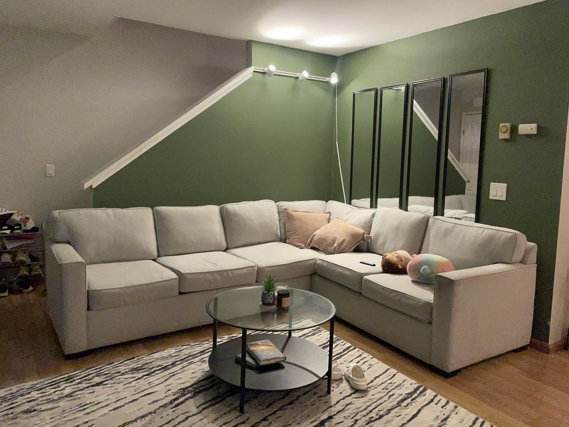 Light Grey Couch 