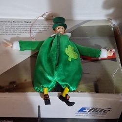 St Patrick's Day Figurine Irish 