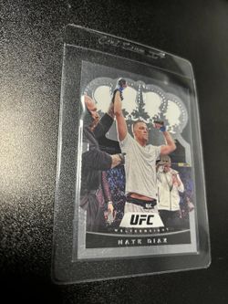 Nate Diaz 2021 Panini Chronicles Crown Royale UFC #13 Grey