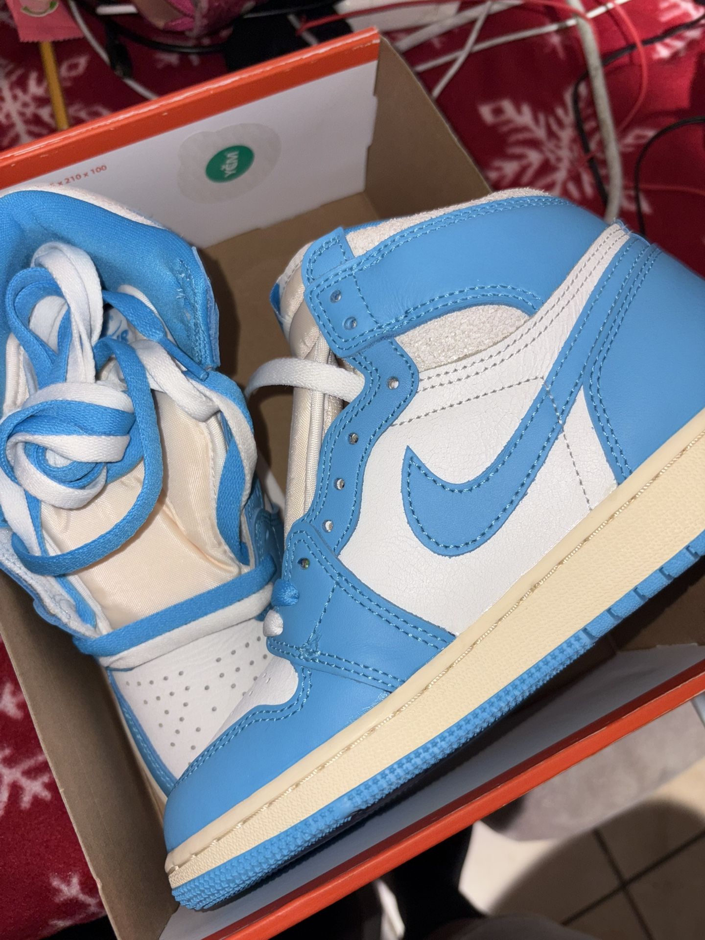Air Jordan 1 Retro High Og Unc Reimagined Size 4