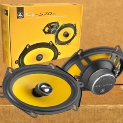 JL Audio Car Speakers Set C1 Series 5x7 Inch 2-Way Coaxial Speaker System 225 Watts C1-570X 🚨 Payment Options Available 🚨 No Credit Needed 🚨 