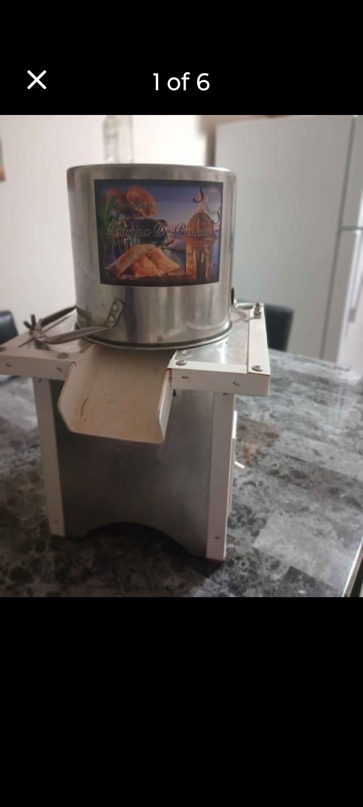 Maquina Para Moler Verdurad Para Pasteles Y Alcapurias