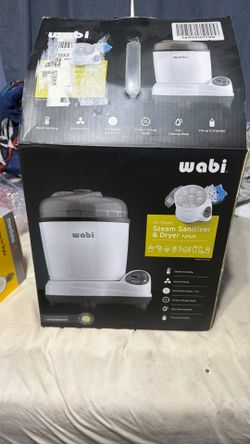 Wabi steam and sanitizer for baby bottles and more