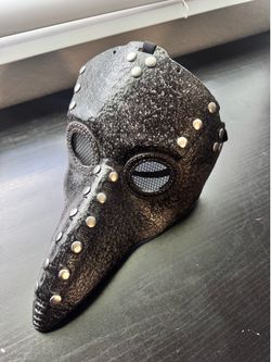 Black Plague Doctor Mask