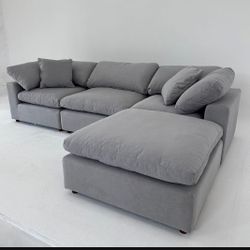 Cloud Nixon Sectional Sofa New 4 Segments 132x88