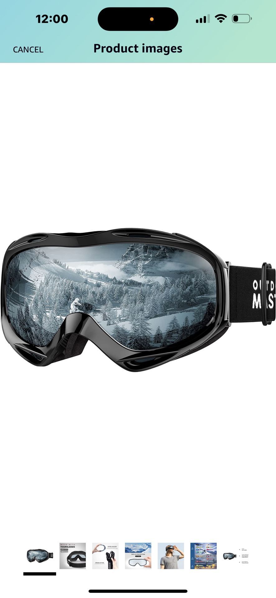 New Snowboard Goggles 
