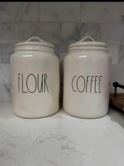 Authentic Rae Dunn 10" Canisters