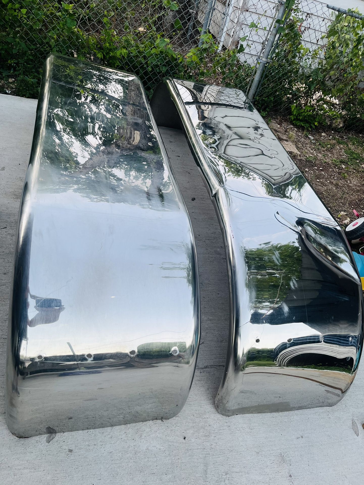 TRUCK CHROME FULL FENDERS