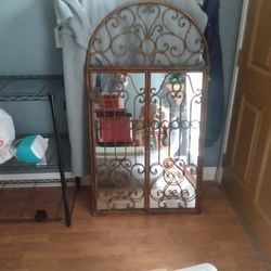 Large Antique Mirror
