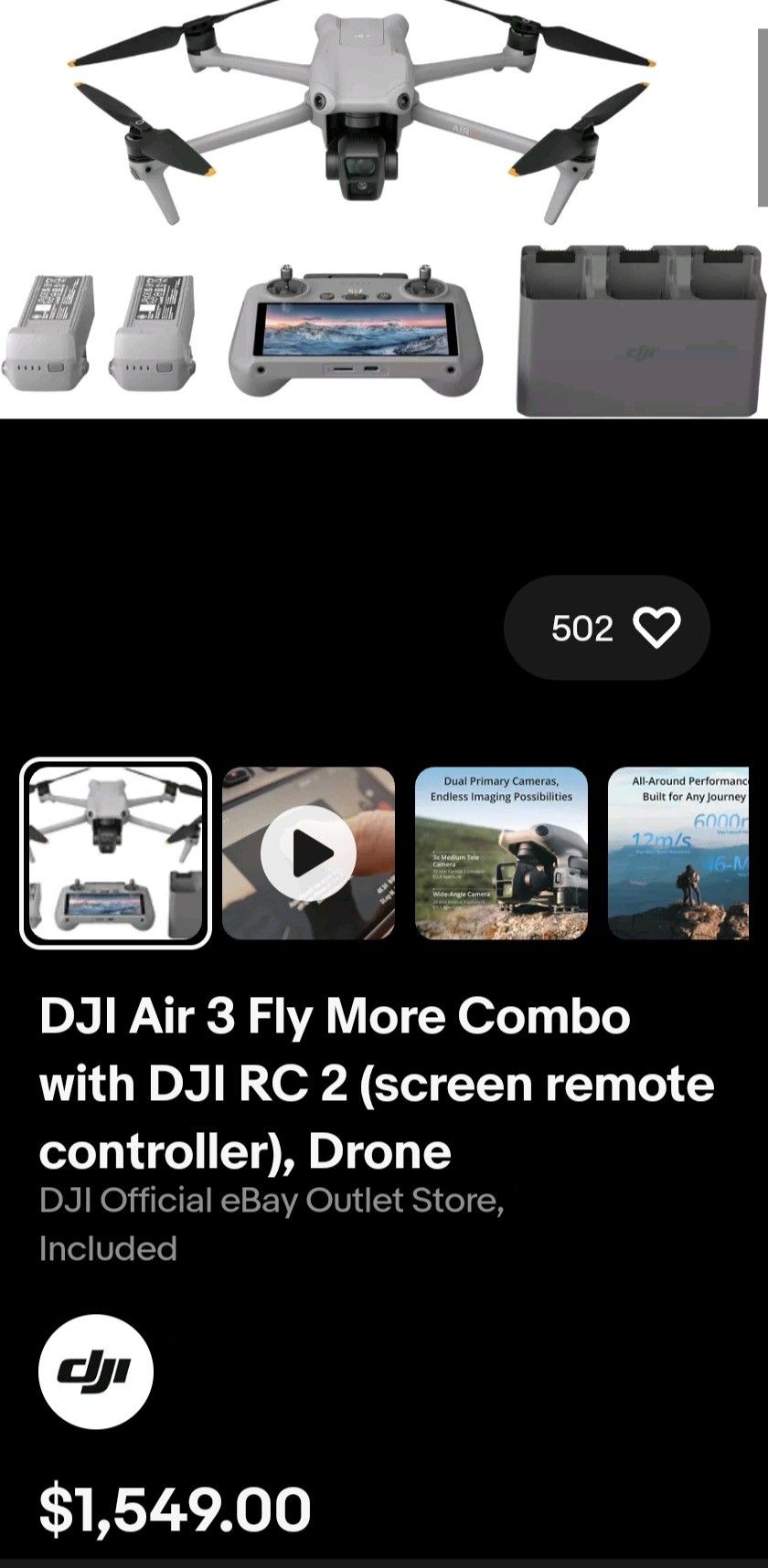 Drone DJI AIR 3