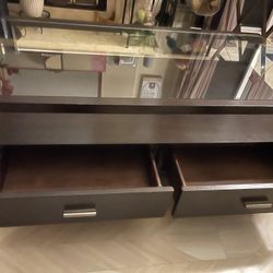 Coffee Table With 2 Drawers