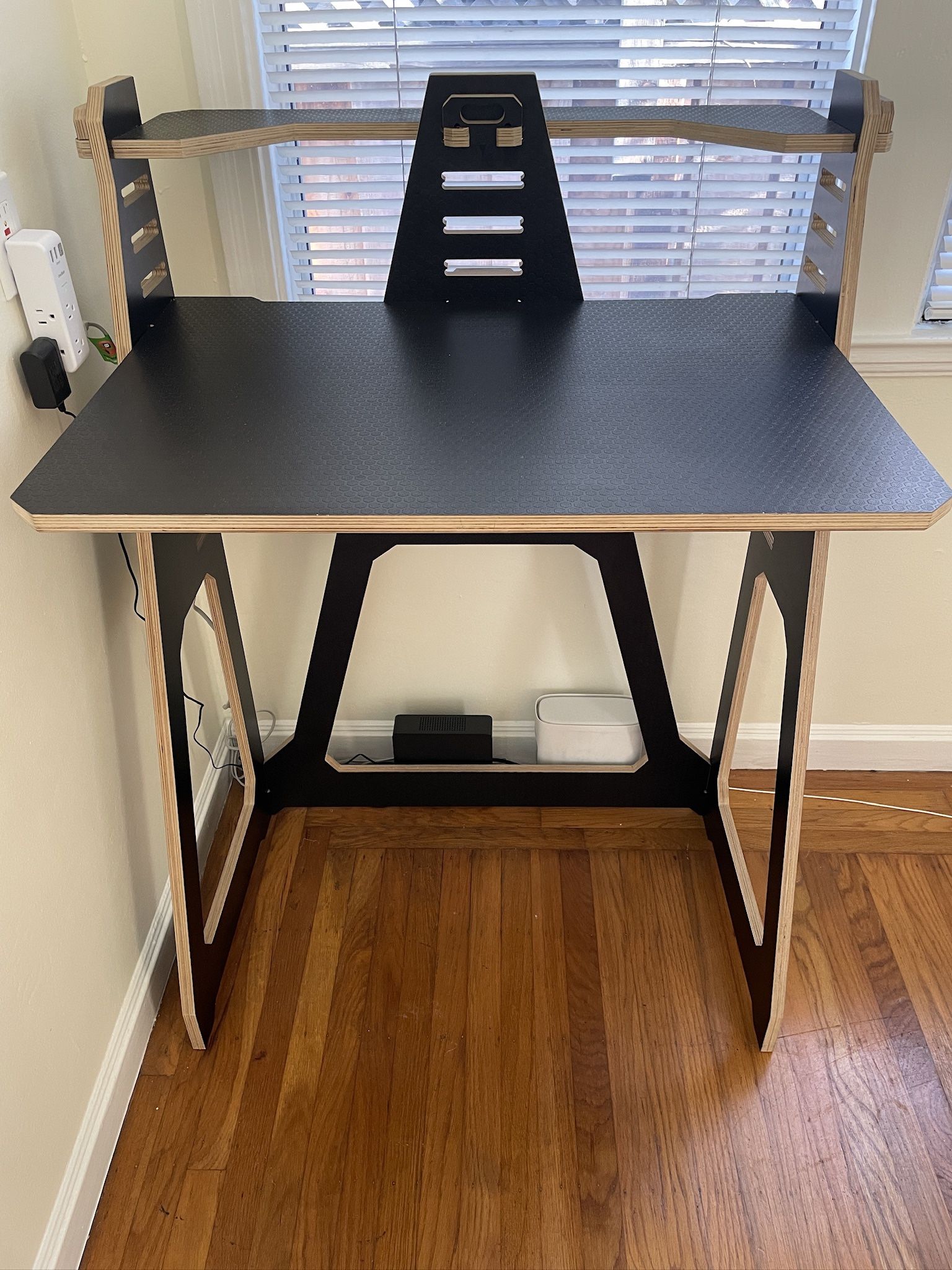 Black Adjustable Desk