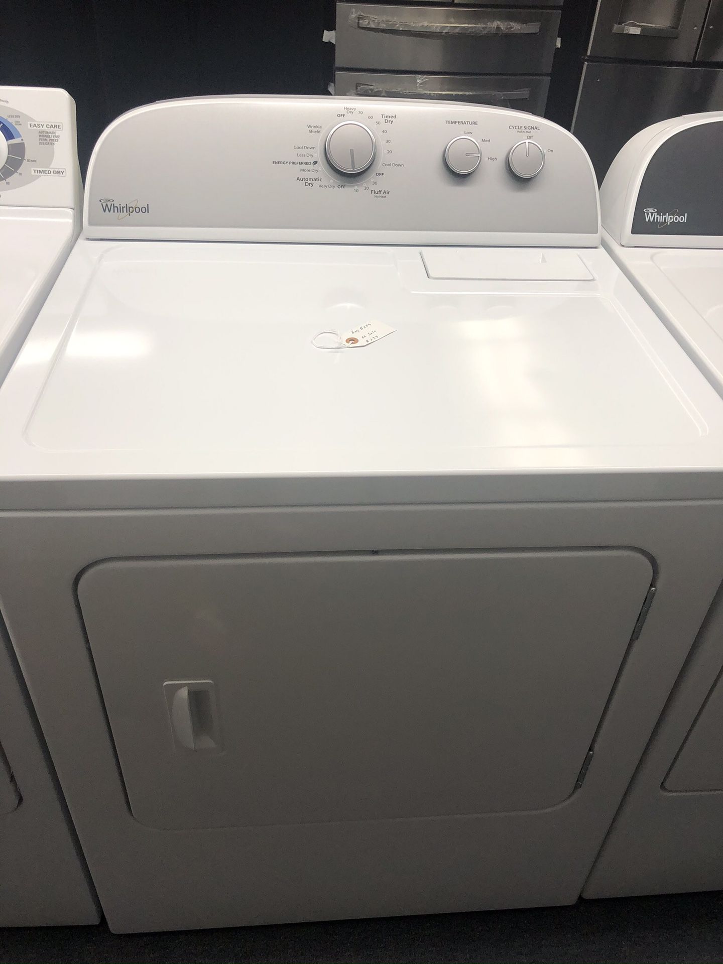 Used whirlpool dryer. 1 year warranty