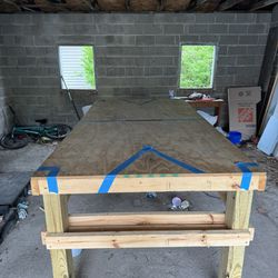 Multipurpose Wood Table