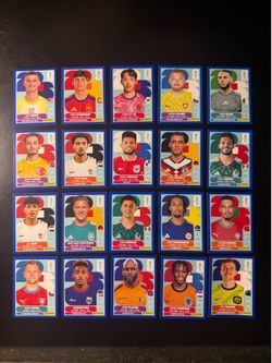 2026 Panini World Cup Stickers - blue border
