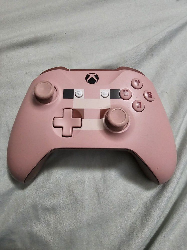 Minecraft Pig Xbox One Controller 