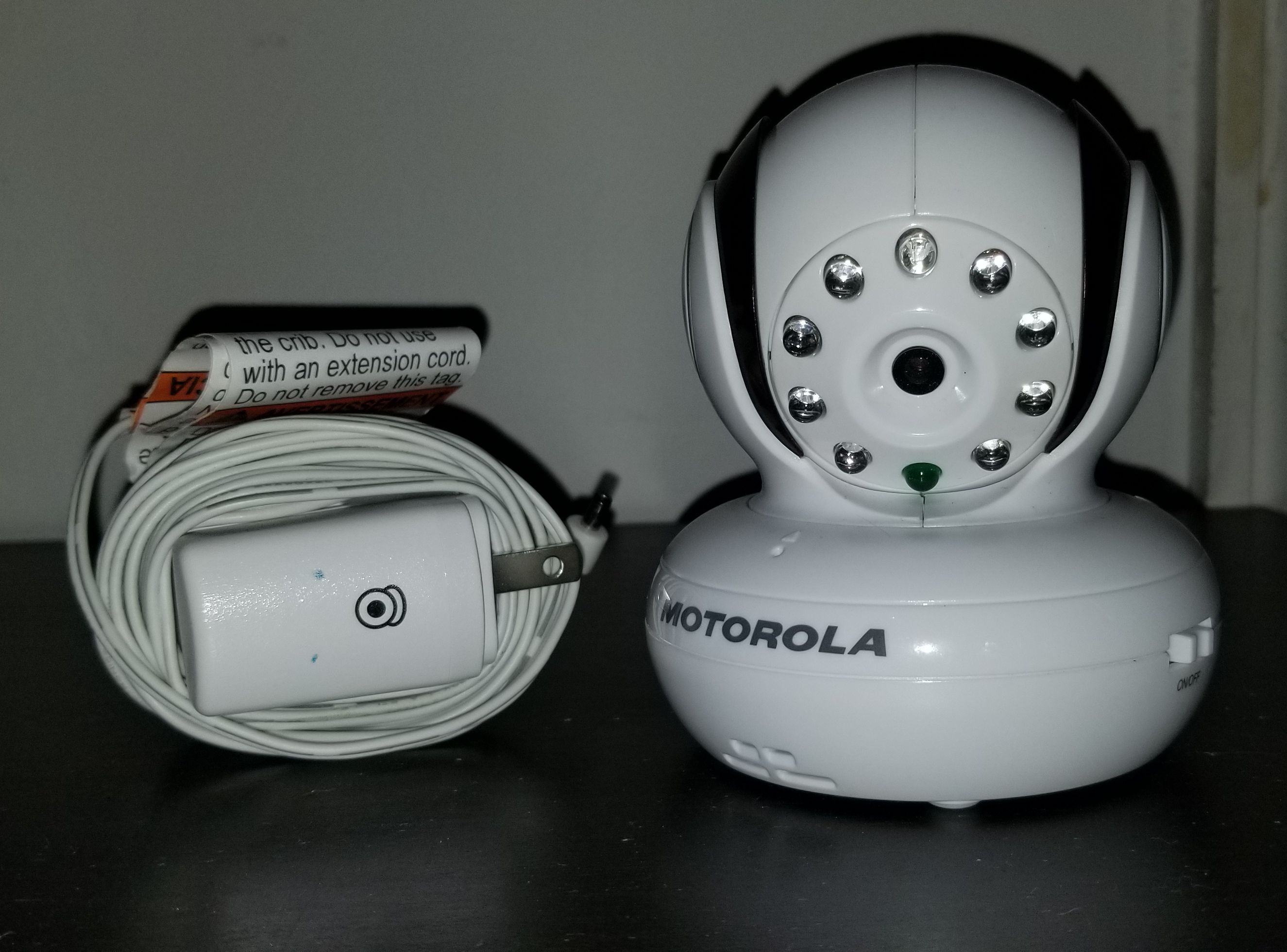 Used Motorola Camera for Motorola MBP33 and MBP36 Baby Monitor