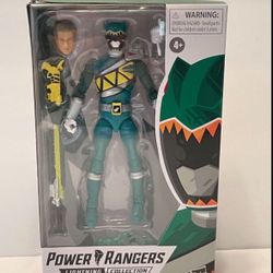 Power Rangers Lightning Collection Dino Charge Green Ranger 6” Action Figure