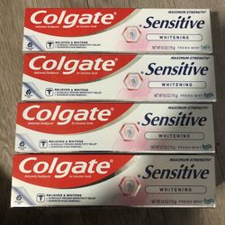 Lot Of 5 Colgate Sensitive Toothpaste 