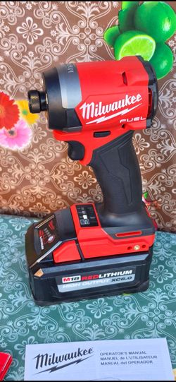 Milwaukee
M18 FUEL 18V Lithium-Ion Brushless Cordless 1/4 in. Hex gen-4  Impact Driver with high output 6.0ah battery