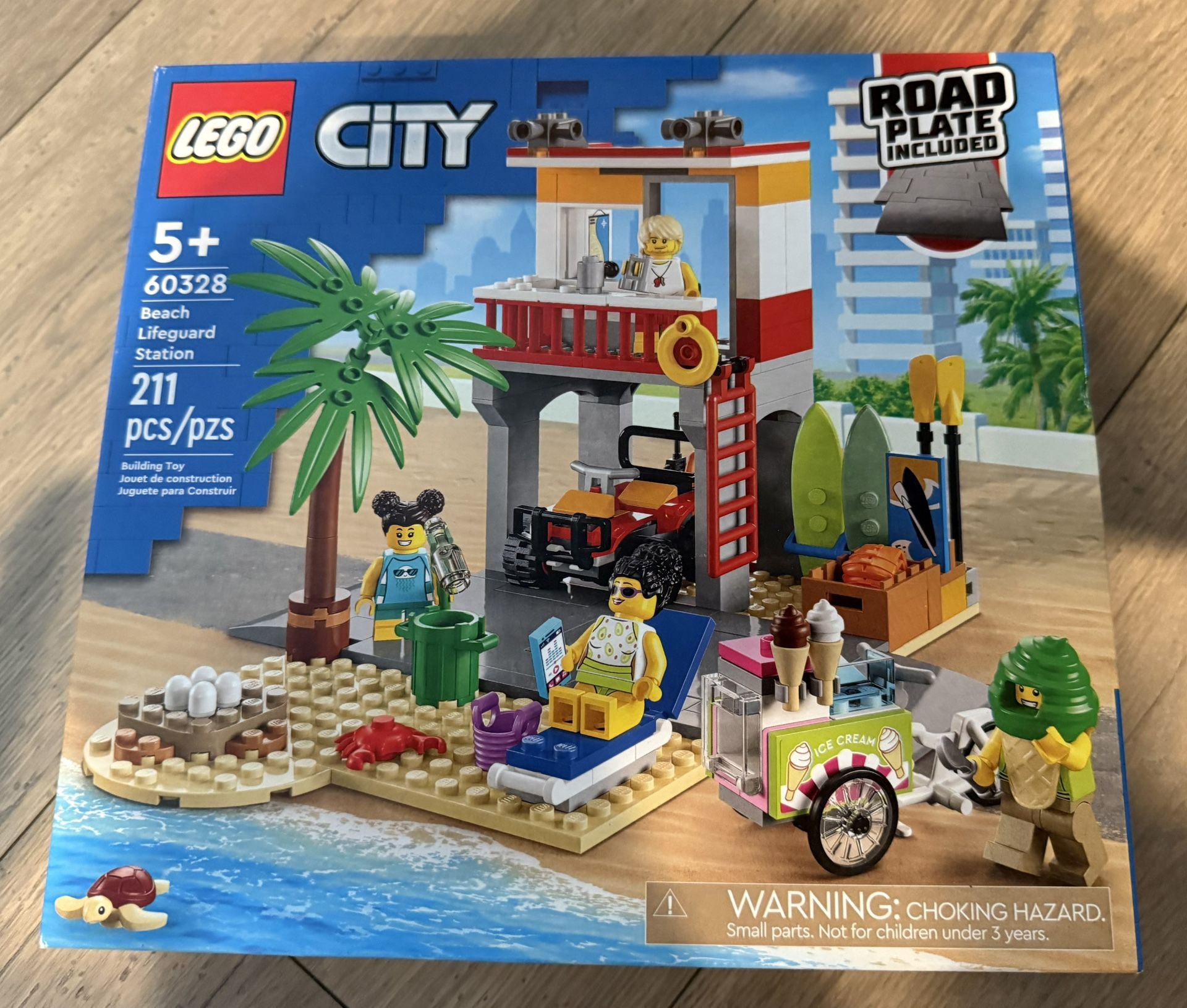 Lego City Beach Lifeguard station 60328