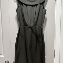 Gray Pencil Dress, Size 6