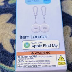 onn. Item Locator 2 Pack