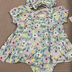 Spring Onesie Dress 