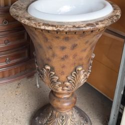 LIKE NEW Single Sink Bathroom Vanity with Granite