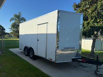2026 Enclosed Trailer 8.5x16 TALL with TITLE