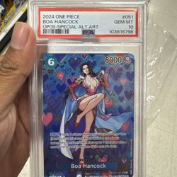 Boa Hancock Sp PSA 10