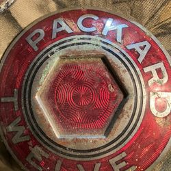 Assorted 1(contact info removed) Packard Auto Emblems And 2 Manuals