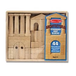 Melissa & Doug wooden architectural blocks
