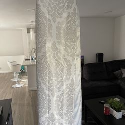 Blackout Window Curtain Panel Grey 4x
