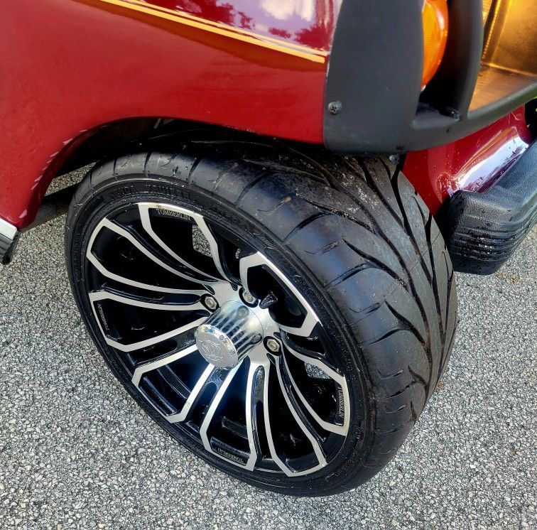 14 In Custom GOLF CART Wheels Needs No Lift