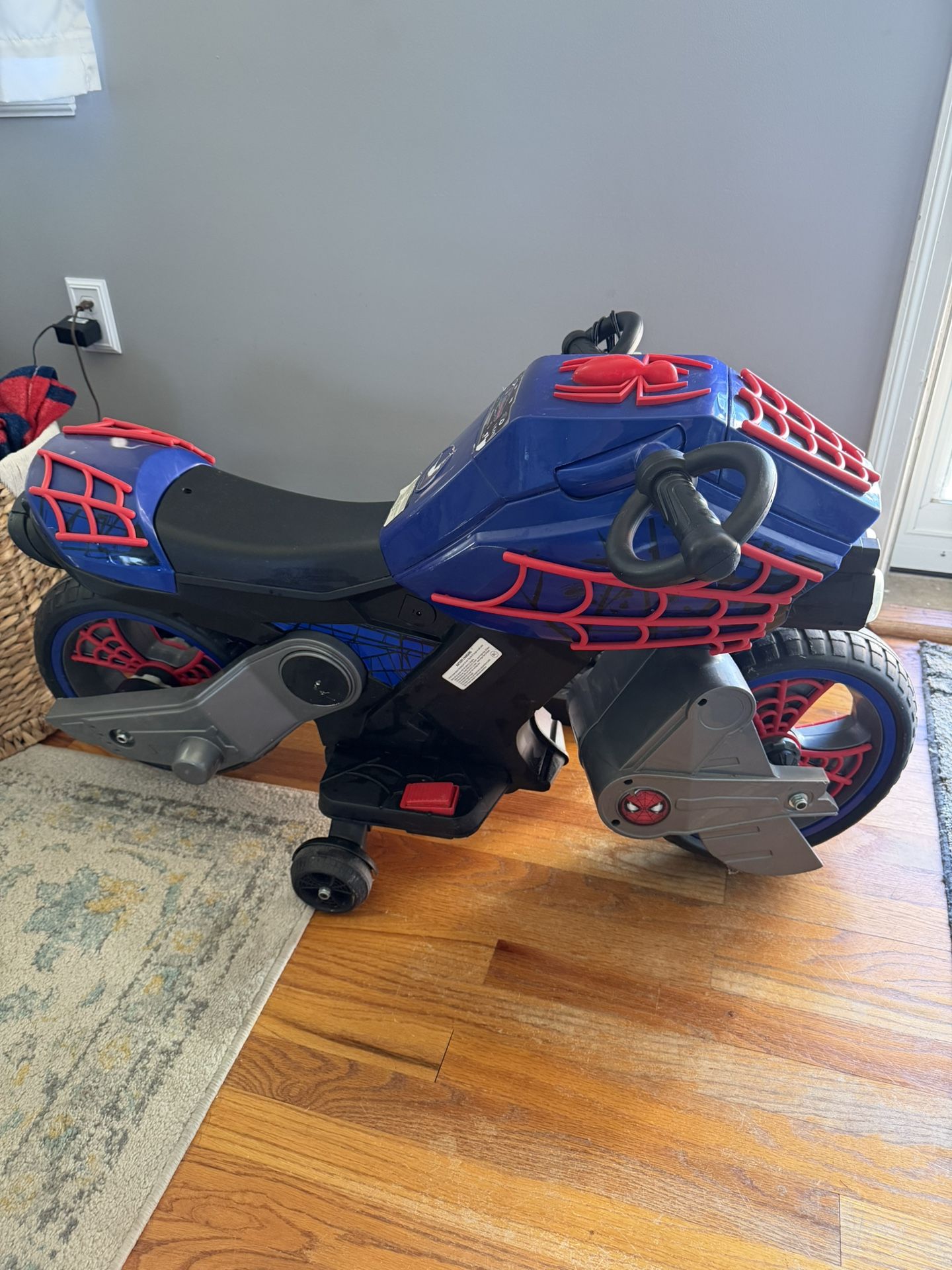 Spider-Man Battery Powered motorcycle Ride On Toy 