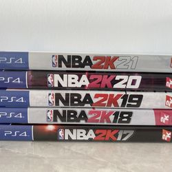 Playstation 4 (PS4) - NBA 2K 17-21 Set (set of 5; also sold individually)