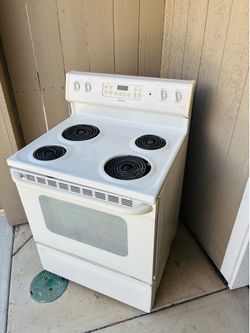 Electric range stove
