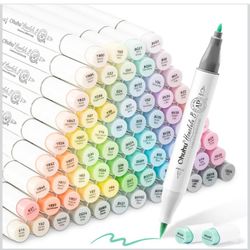 Ohuhu Alcohol Markers Count of 96 ( Brand New, Never Used, In Bag ) For $50