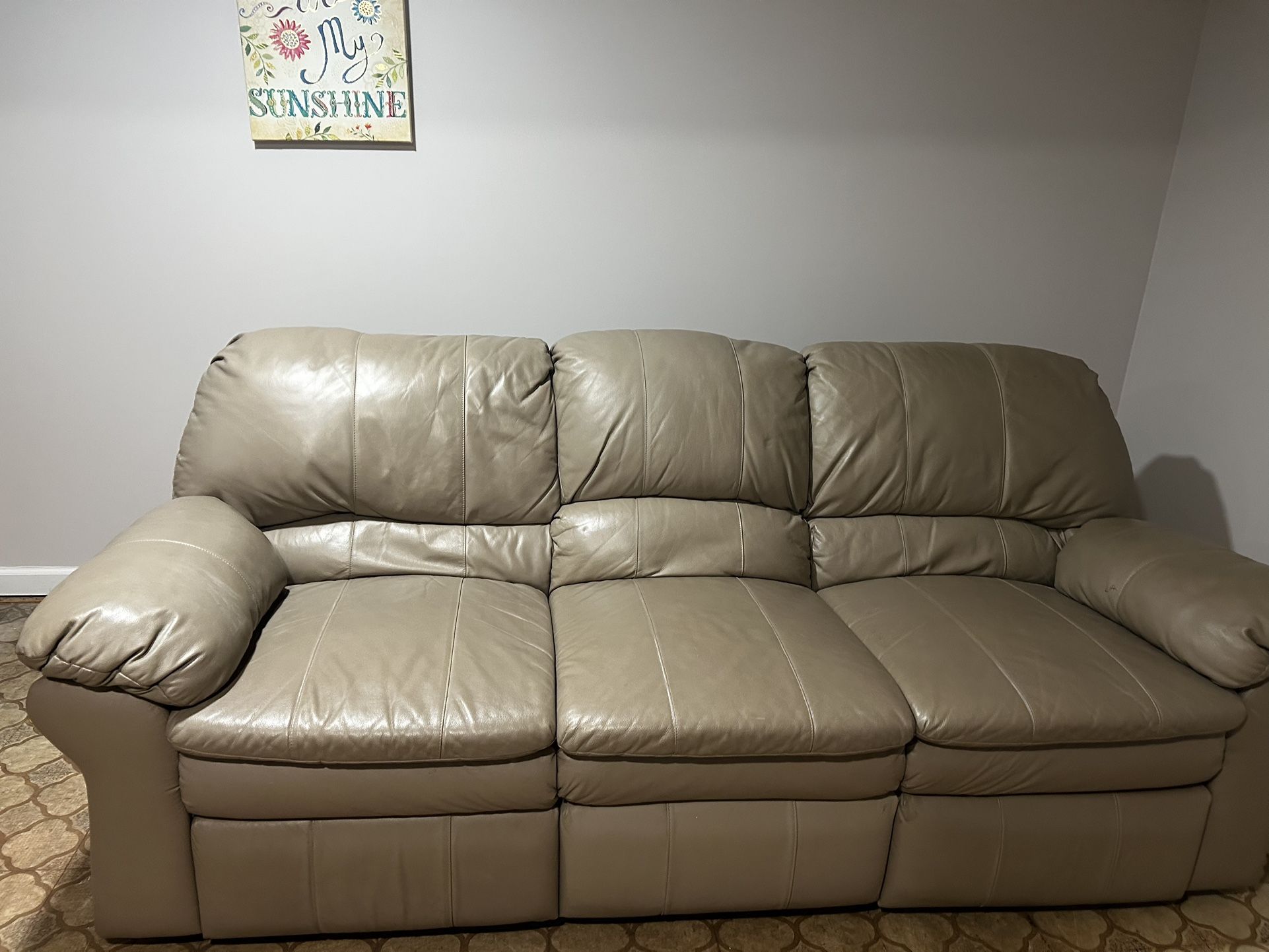 Leather Couch !!