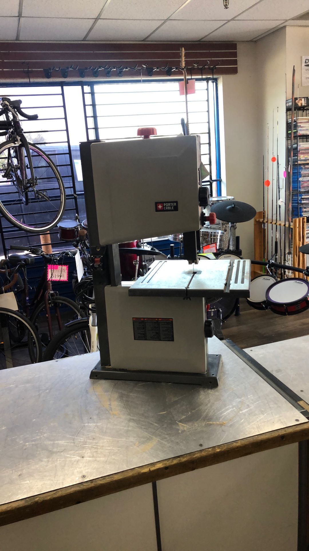 96091 Porter Cable PCXB310S Corded 2.5amp 9” Stationary Band Saw 586789