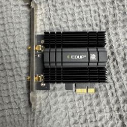 EDUP WiFi 6e + Bluetooth PCI-E Wireless Adapter 
