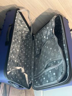 Rockland Large Hardside Spinner Suitcase - Navy Blue, 28-29”