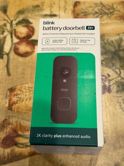 Brand New Sealed Blink Battery Video Doorbell