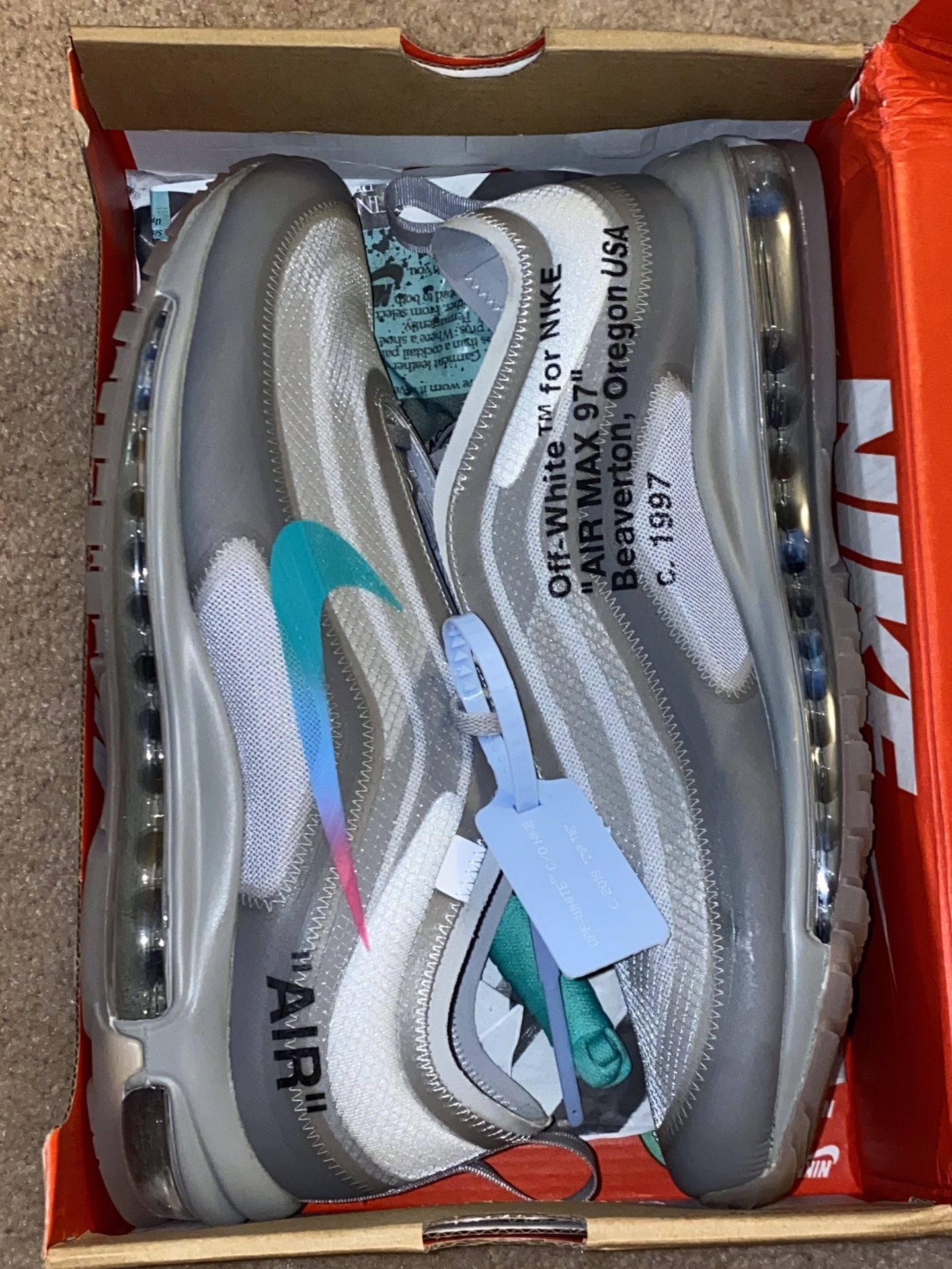 Nike Airmax 97 Off White Mentas