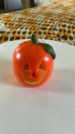 Vintage Hallmark Merry Miniature pumpkin