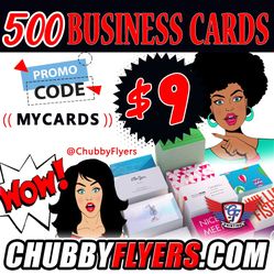 500 Business Cards for Only $9—