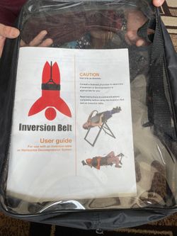 Inversion Belt (spine decompression)