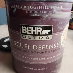 PAINT in Gallon Cans. Gray, Blue